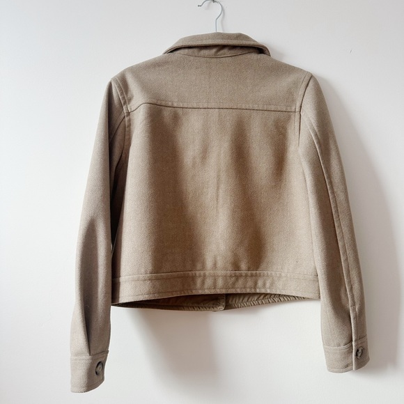 Lily Morgan Between-Season Jacket 'VIBE in dark beige - Picture 9 of 10